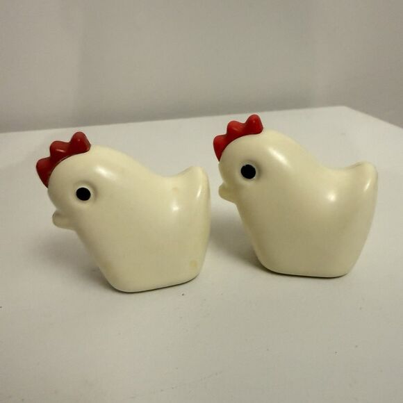 Vintage 1991 Little Tikes Noah’s Ark Chickens Chunky 2 Inch - Picture 2 of 4